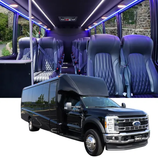 27 Passenger Luxury VIP Executive Bus – yours to rent