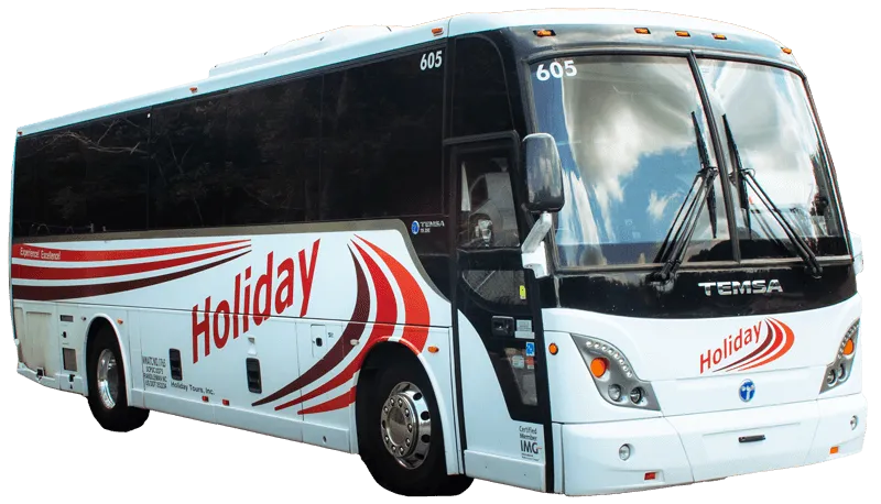 38 Passenger Mid-Size Motorcoach for charter bus rental in Hornbrook, CA