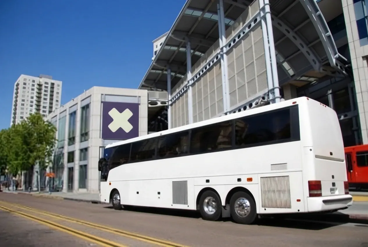 49 Passenger Full-Size Motorcoach – yours to rent