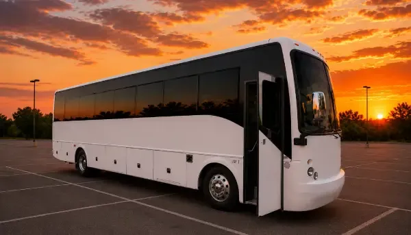 50 Passenger Motor Coach (white) – yours to rent