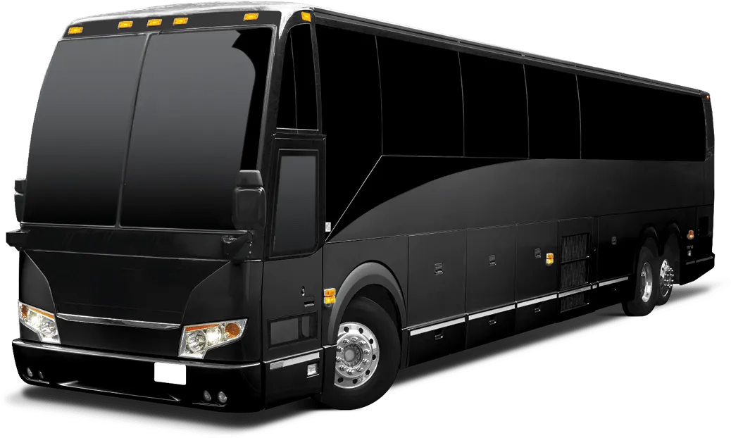 55-Passenger Motorcoach for charter bus rental