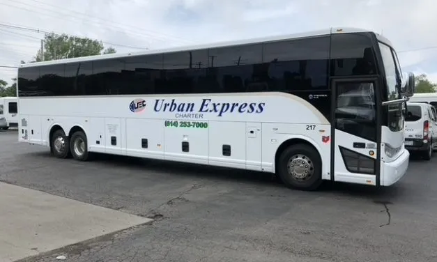 European Style 56 Passengers Coach (white) – yours to rent