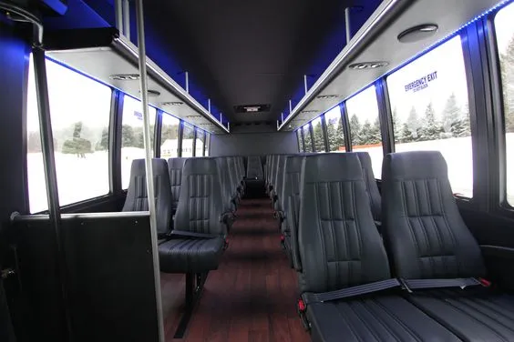Black Ford F650 Executive VIP Shuttle Bus (44 Passenger), photo 5 for charter bus rental in Hornbrook, CA