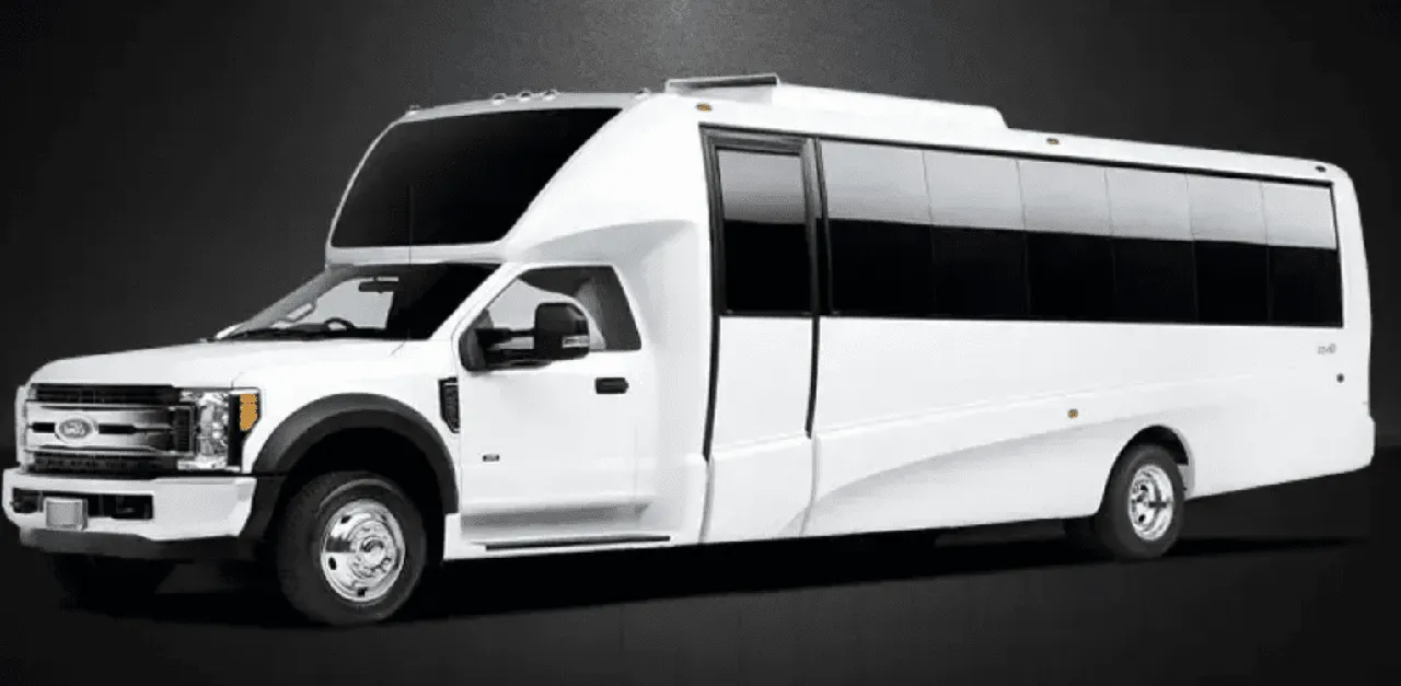 Ford Mini-Coach (white) – yours to rent