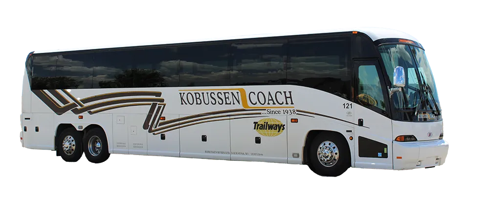 MCI Large Motorcoach — 56 Passengers for charter bus rental