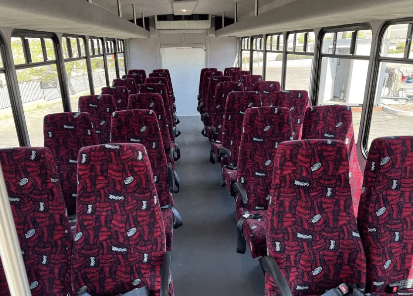 28 Passenger Mini Coach, the inside