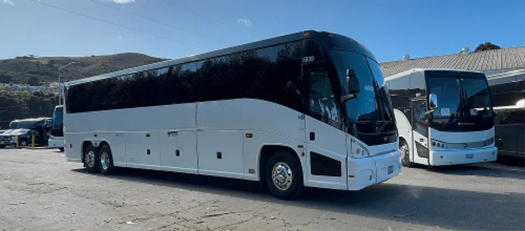 White Motorcoach — Double-decker buses