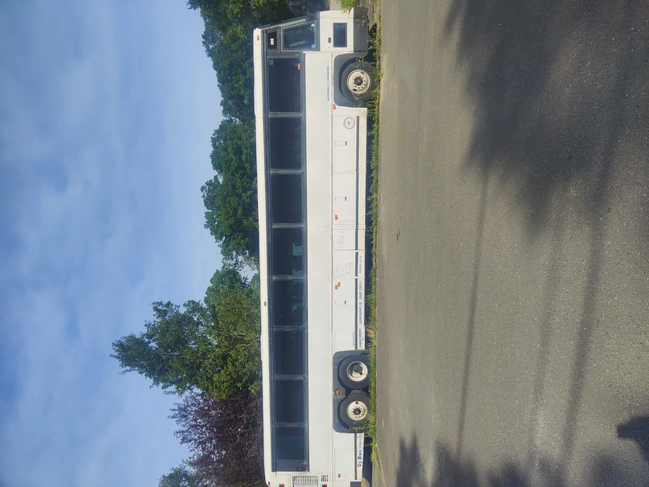 White Motorcoach MCI, photo 3 for charter bus rental