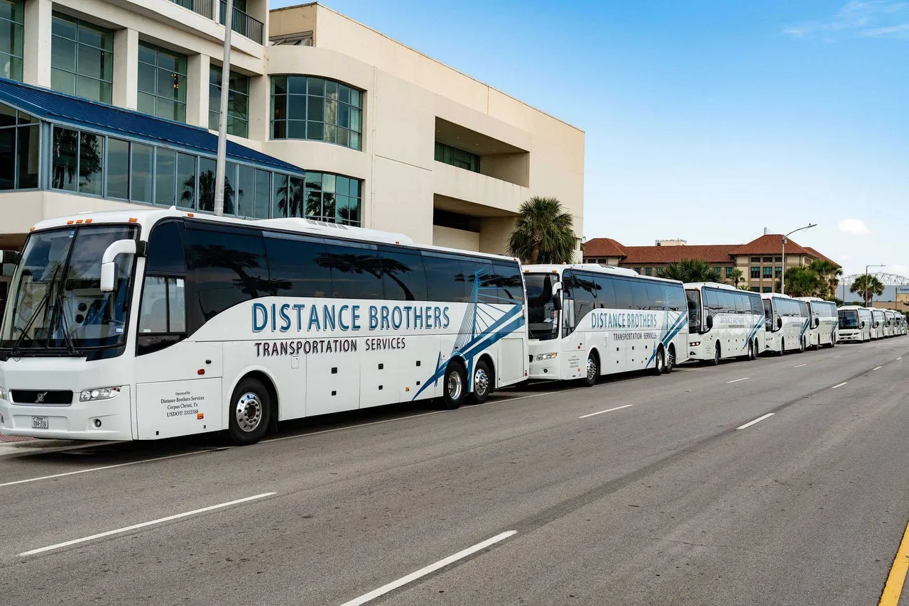 Motorcoach with tinted windows for charter bus rental